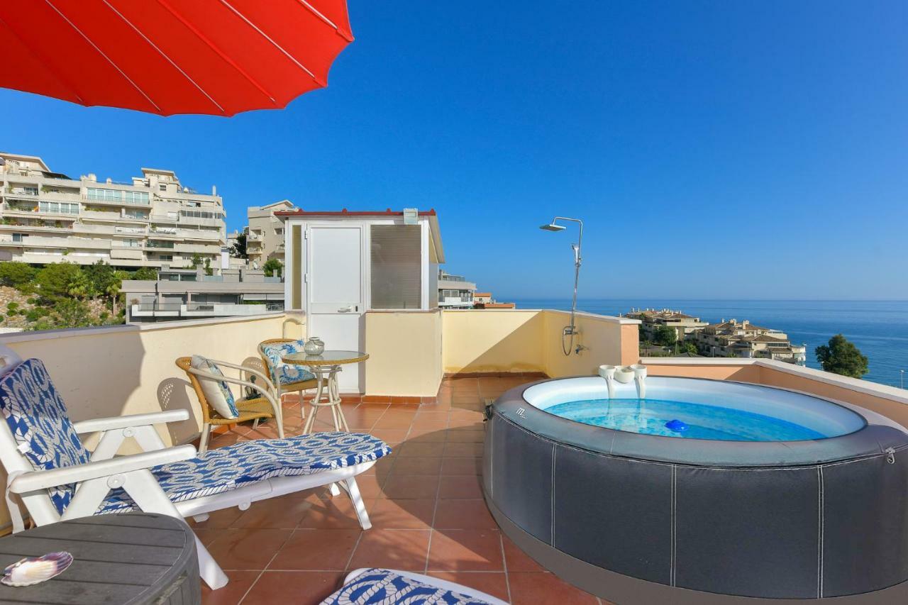 Bluebenalmadena 200Meters From The Beach With Jacuzzi And Rooftop Terrace (Adults Only) Exterior foto